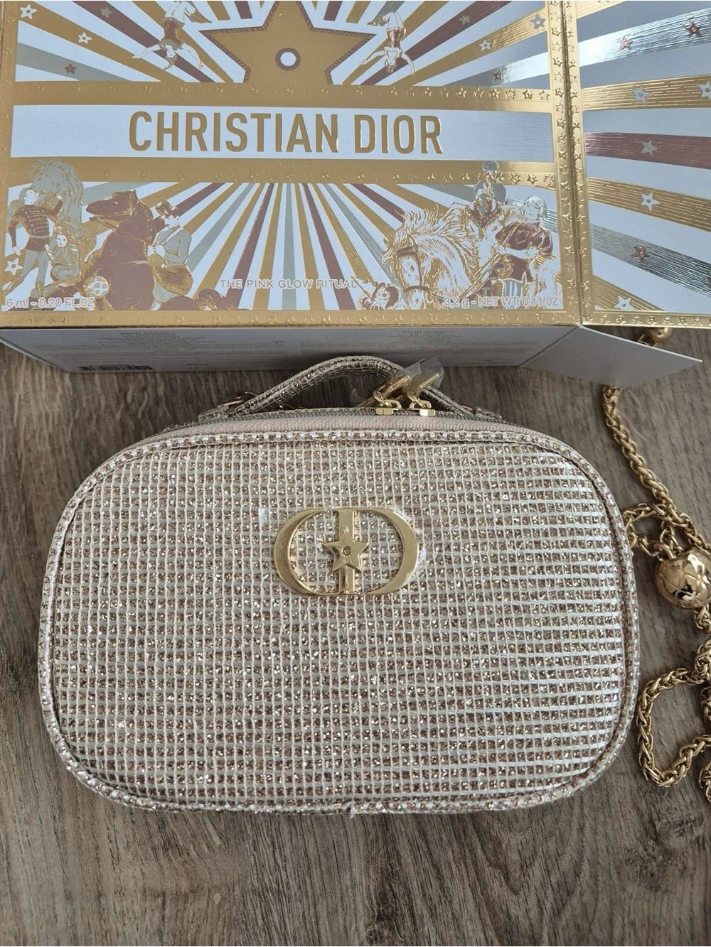 DIOR Beauty Cosmetic Makeup Pouch Case